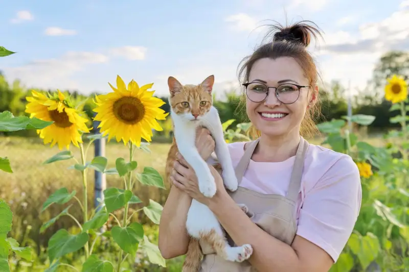 Happy family with ESA